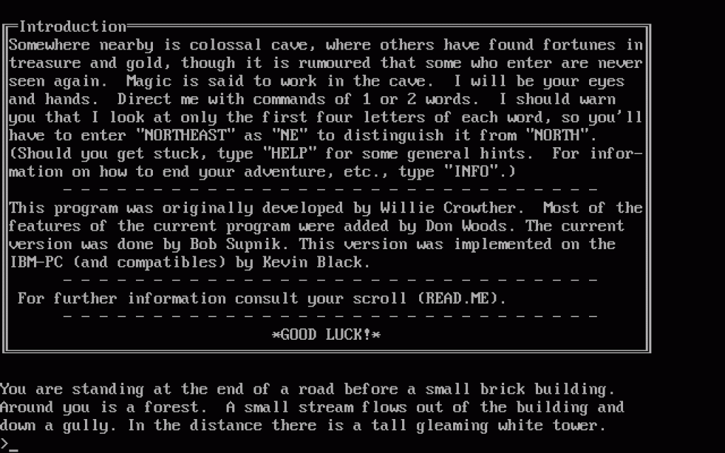 colossal cave adventure